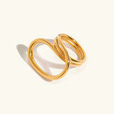 Bague en or contemporaine Meri
