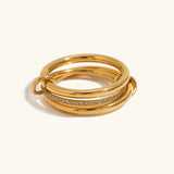 Bague Dara Diamond à empiler