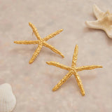 Claudia Gold Starfish Earrings