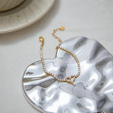 Bracelet cœur en diamant Patrice 