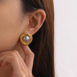 Boucles d'oreilles Ariadne en or
