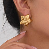 Boucles d'oreilles Thymes Gold Star